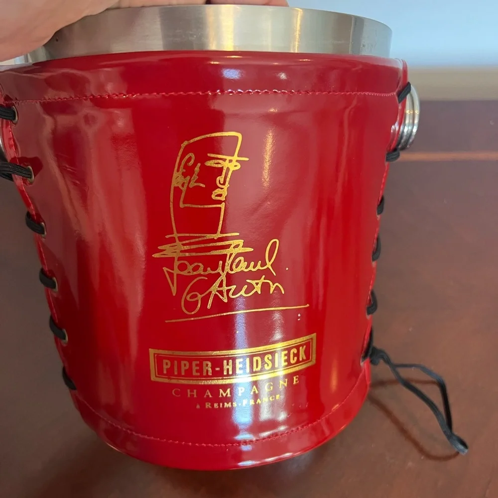 Jean Paul Gauthier / Piper-Heidsieck Red Champagne Bucket